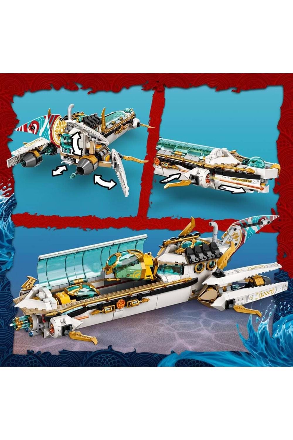Lego Ninjago Hidro Gemi 71756