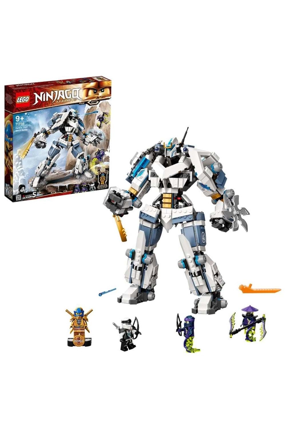 Lego Ninjago Zane in Titan Makine Savaşı 71738