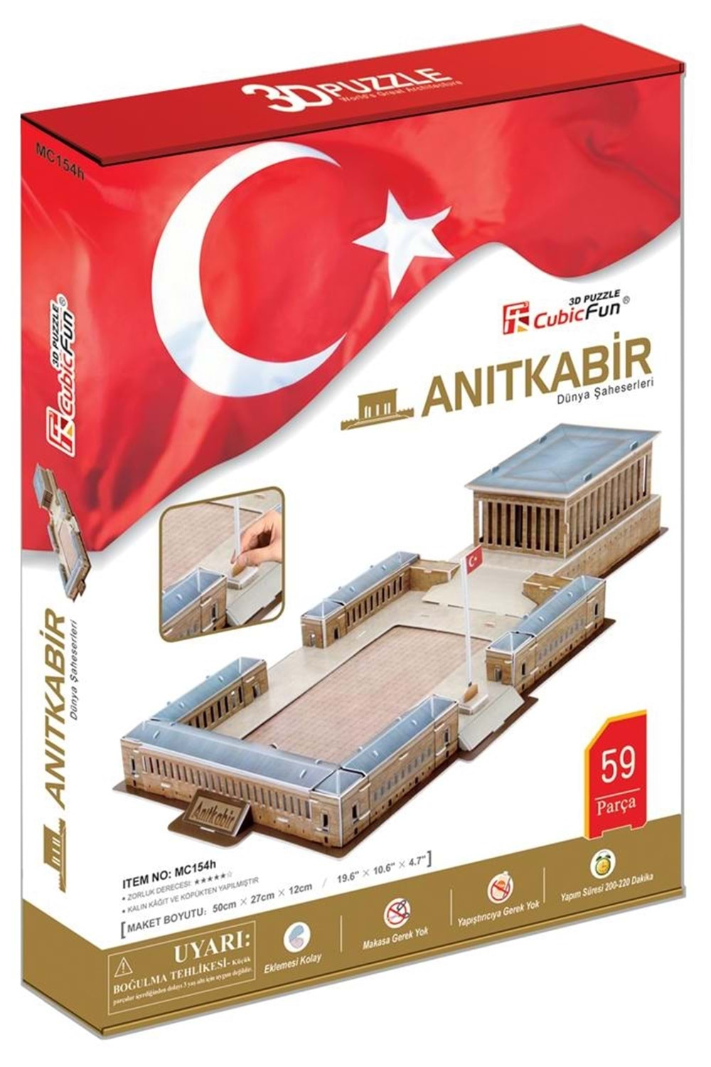 Cubic Fun 3D Puzzle Anıtkabir