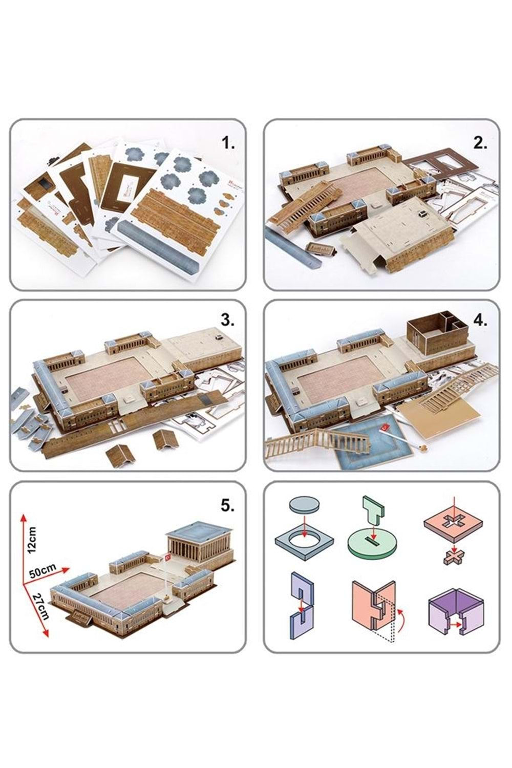 Cubic Fun 3D Puzzle Anıtkabir