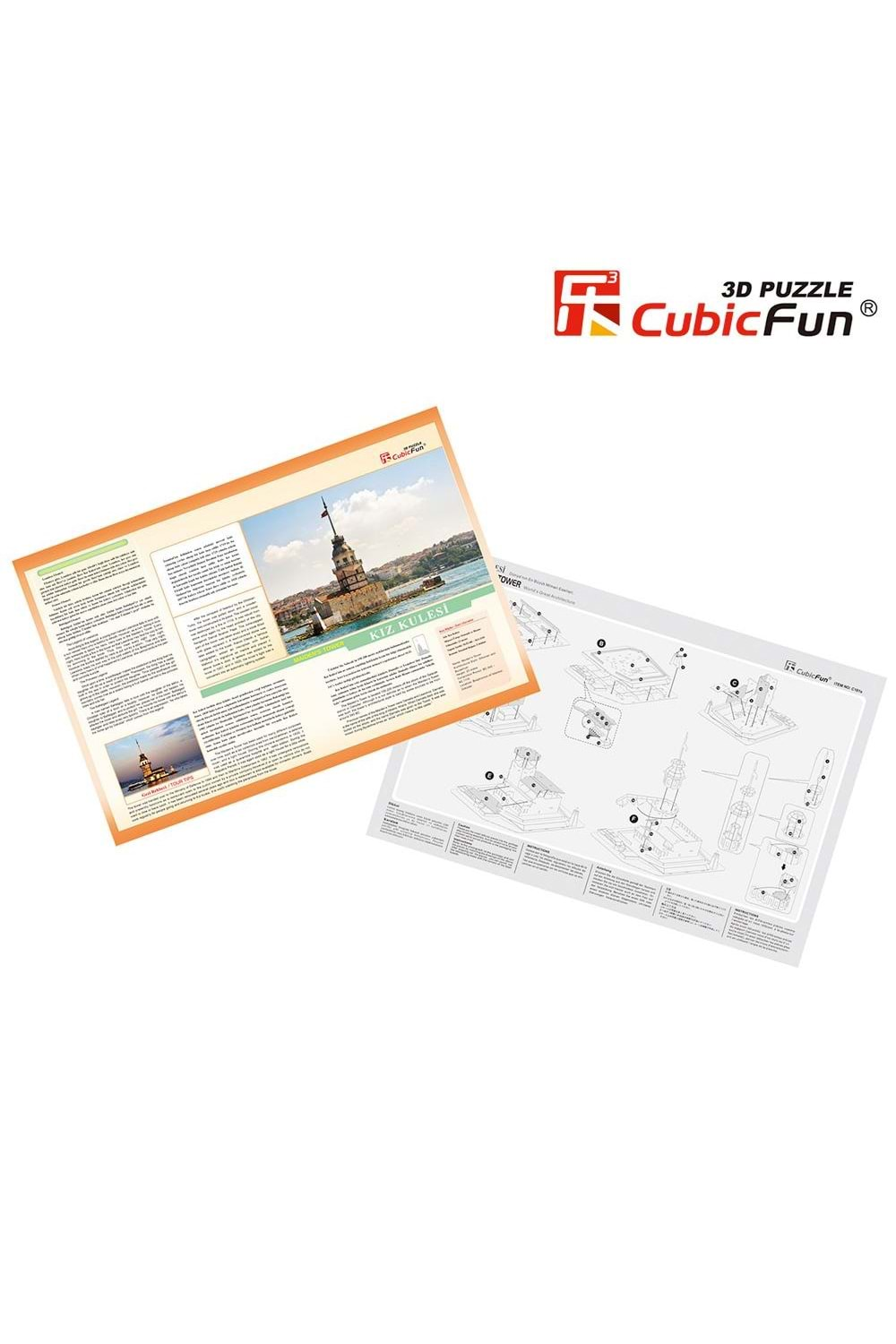 Cubic Fun 3D Puzzle Kız Kulesi