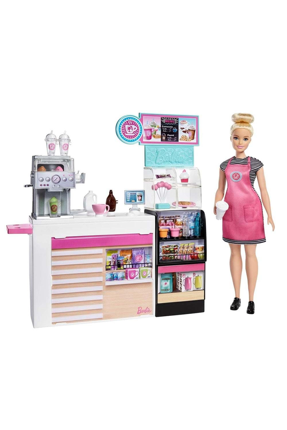 Barbie nin Kahve Dükkanı Oyun Seti GMW03