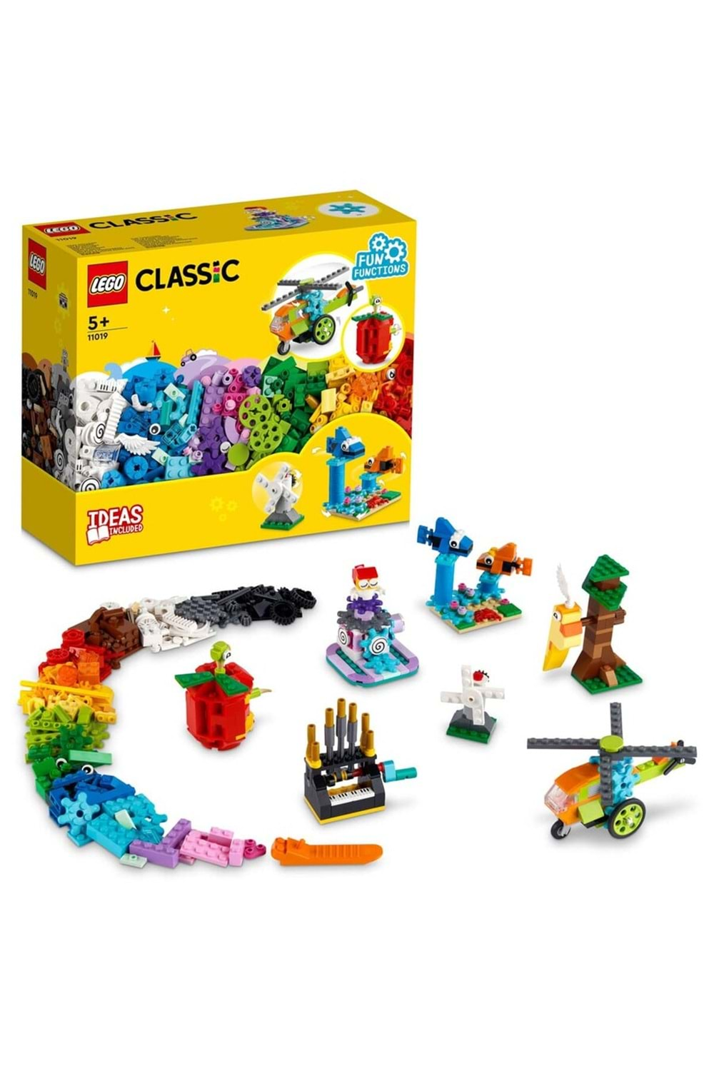 Lego Classic Yapım Parçaları ve Fonksiyonlar 11019