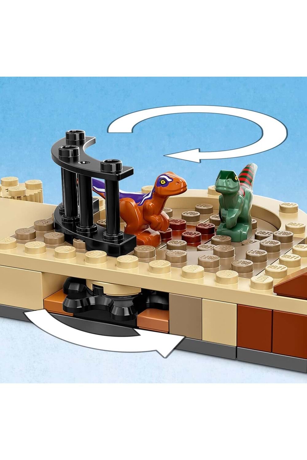 Lego Jurassic World Atrociraptor Dinozor Motosiklet Takibi 76945
