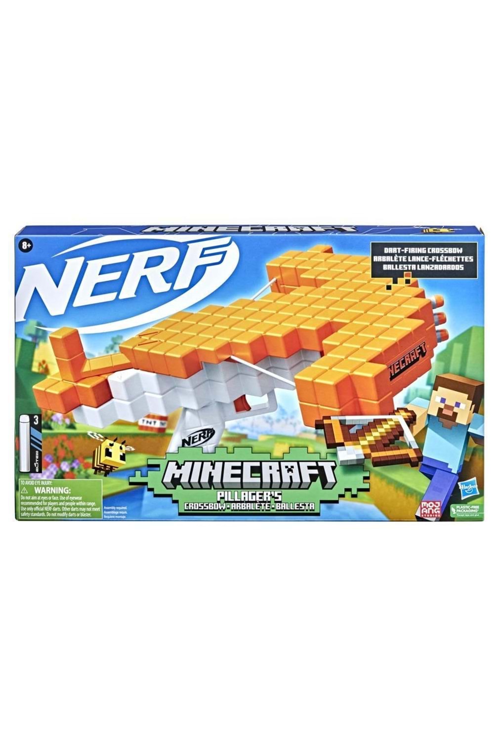 Nerf Minecraft Pillagers Crossbow F4415
