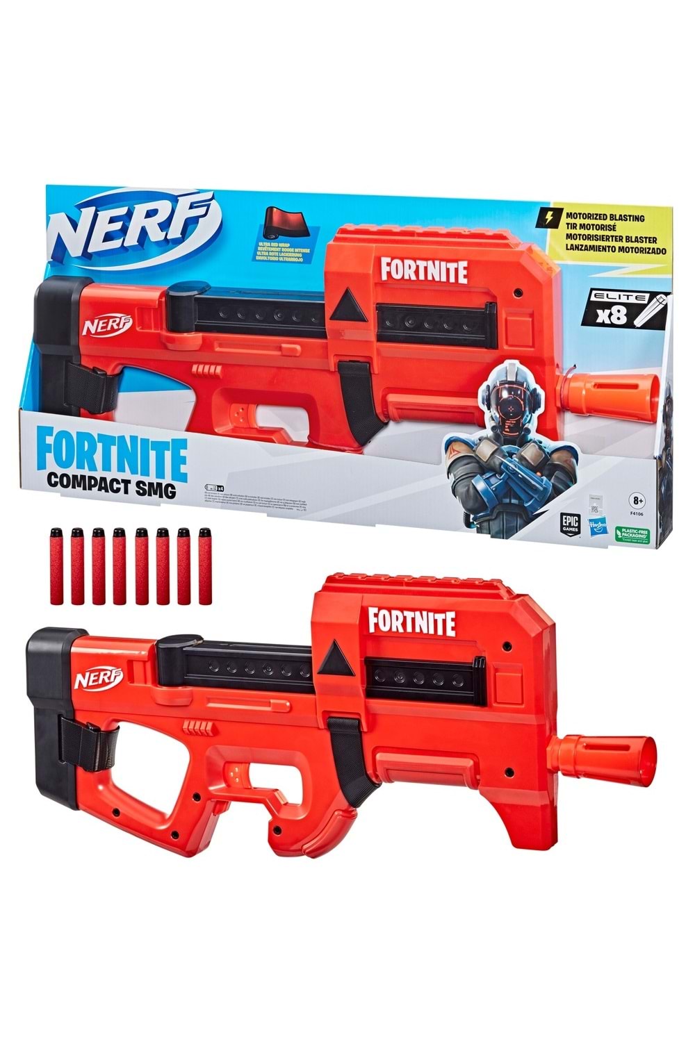 Nerf Fortnıte Comppact SMG F4106