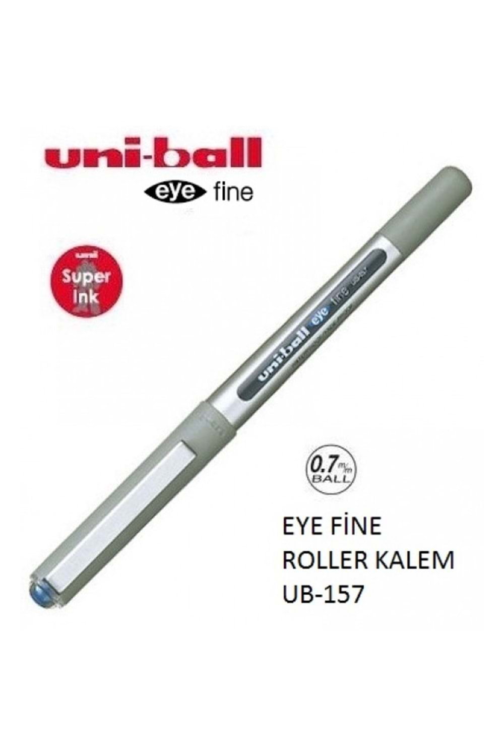 Uni Ball Roller Kalem Mavi 0.7 mm UB157