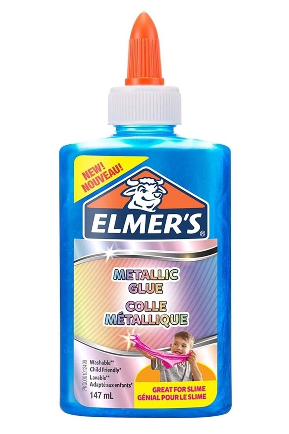 Elmers Yapıştırıcı Metalik Renk Mavi 147 ml