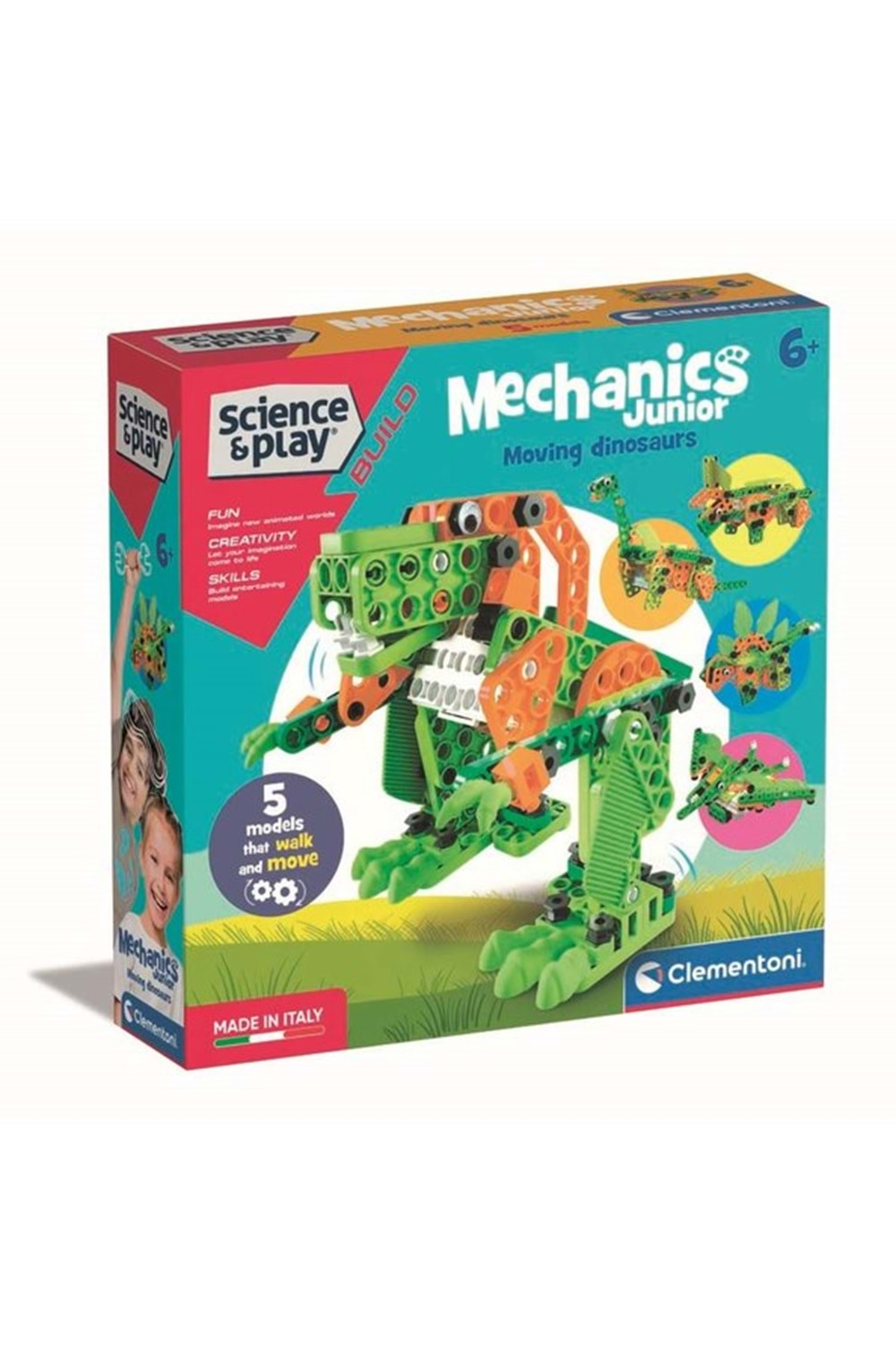 Clementoni Mechanics Hareketli Dino 75061