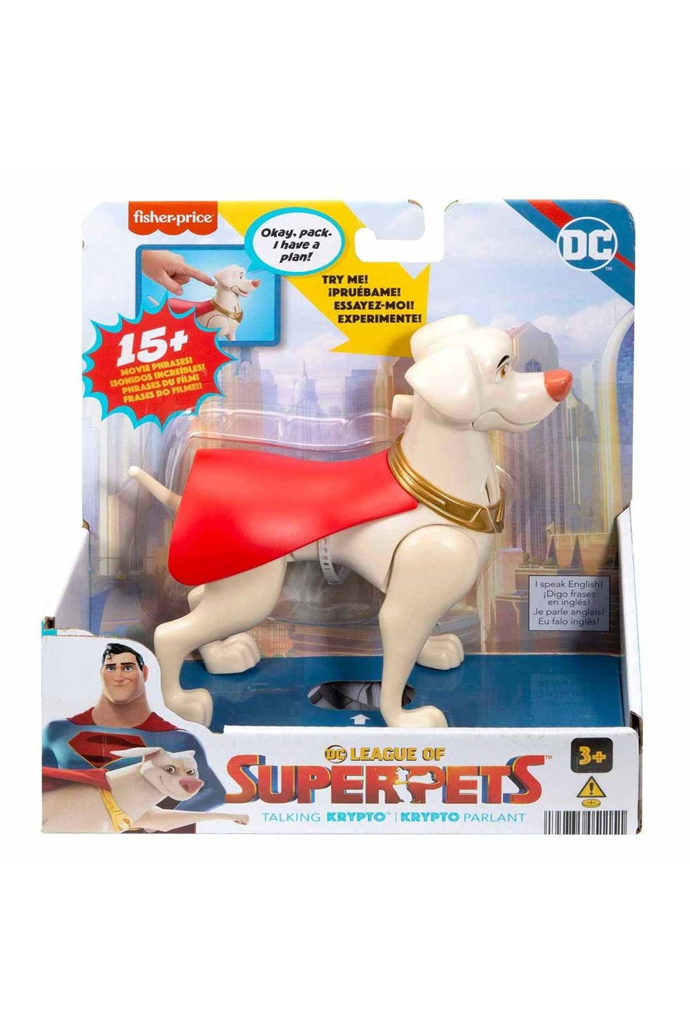 Imaginext DC League of Super Pets Krypto HJF30