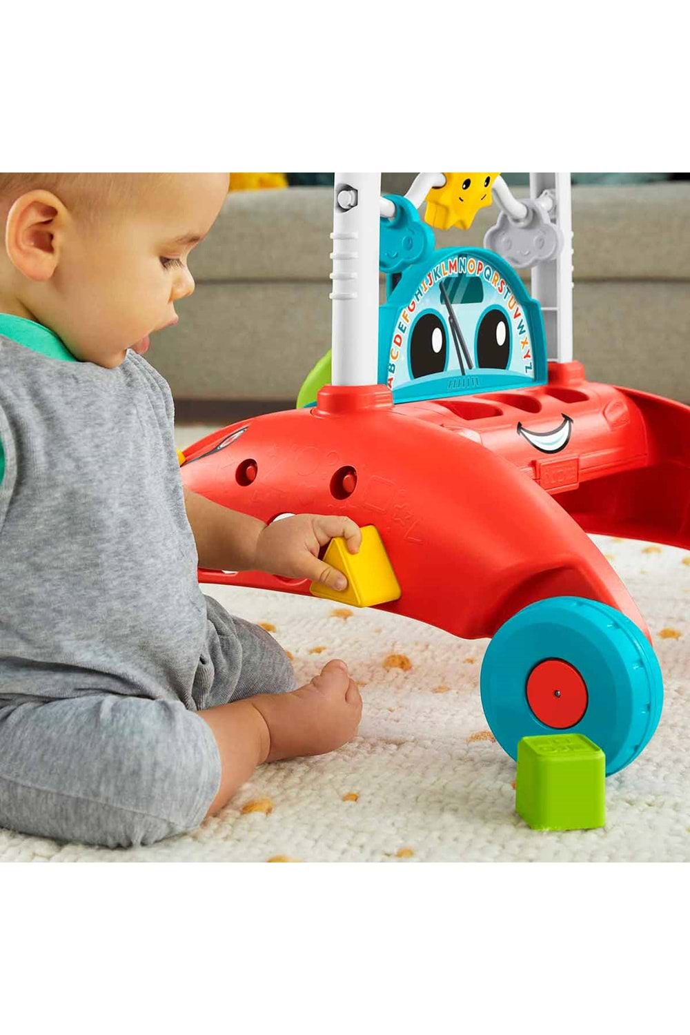 Fisher Price İlk Arabam Çift Yönlü Yürüteç HJP48