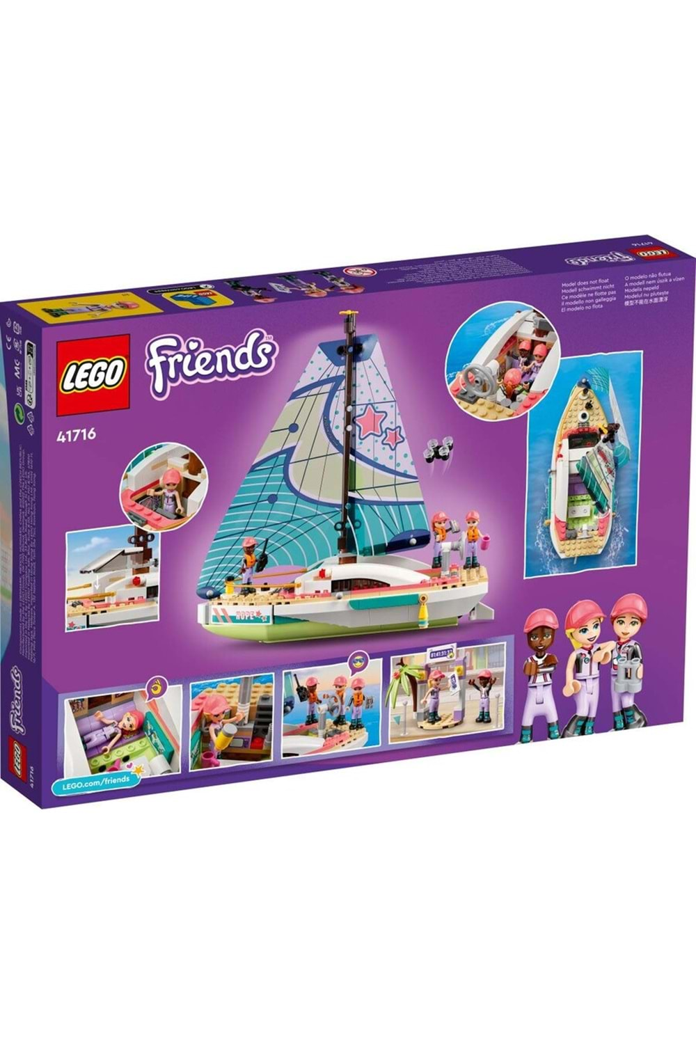 Lego Friends Stephanie nin Yelkenli Macerası 41716