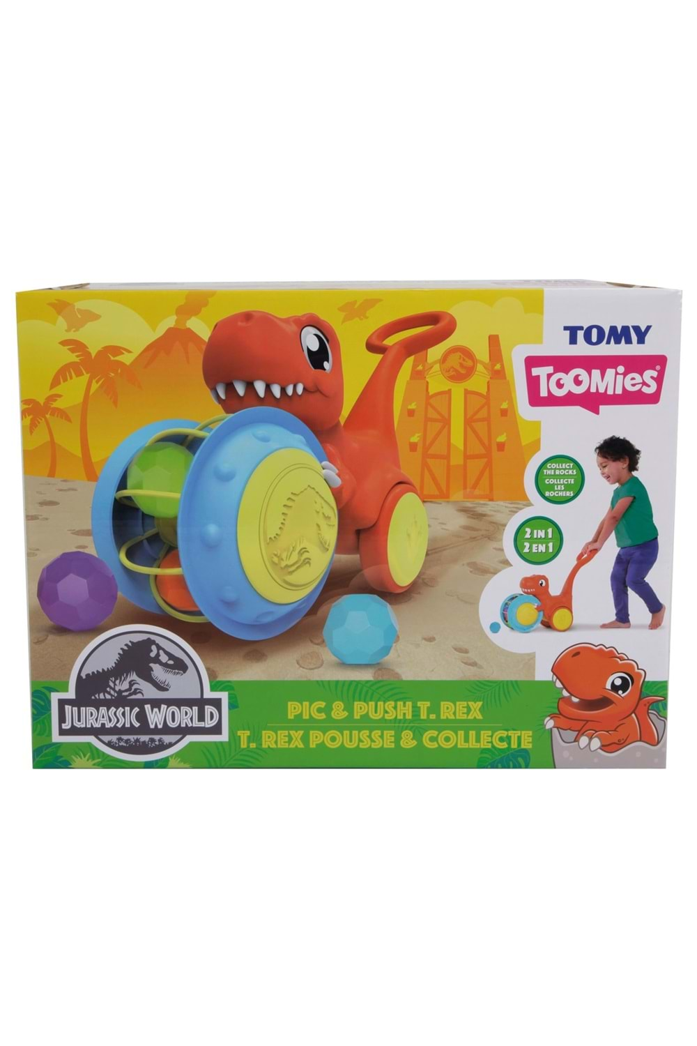 Toomies Jurassic World Yakala Topla T-Rex 12 ay+ 73254