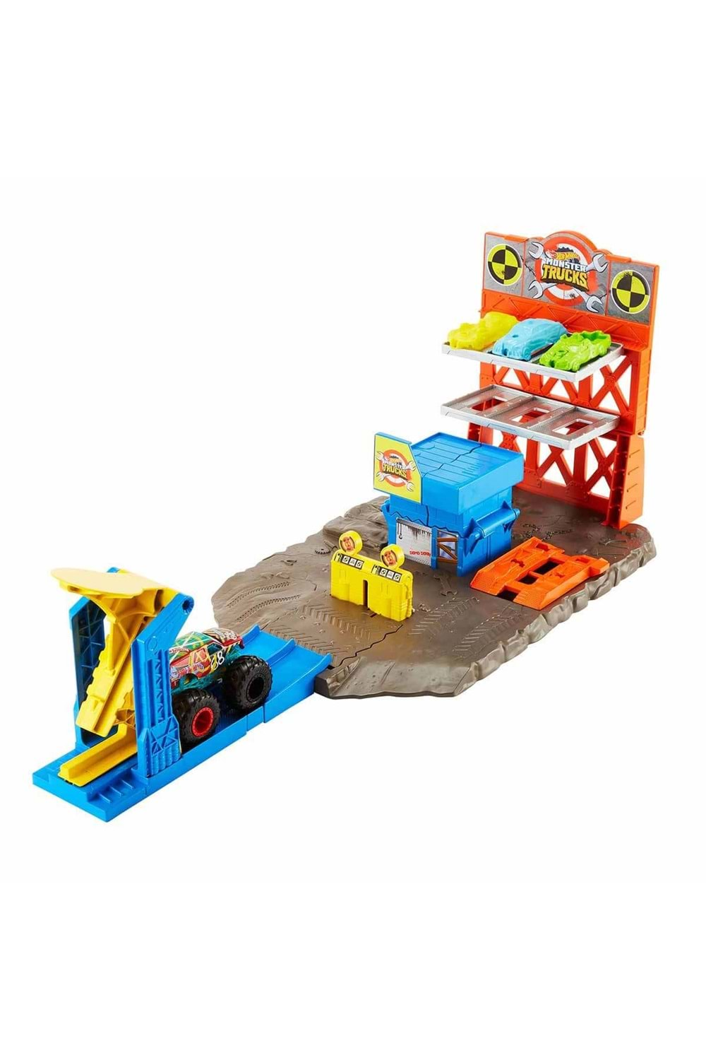 Hot Wheels Monster Trucks Patlama İstasyonu Oyun Seti HFB12