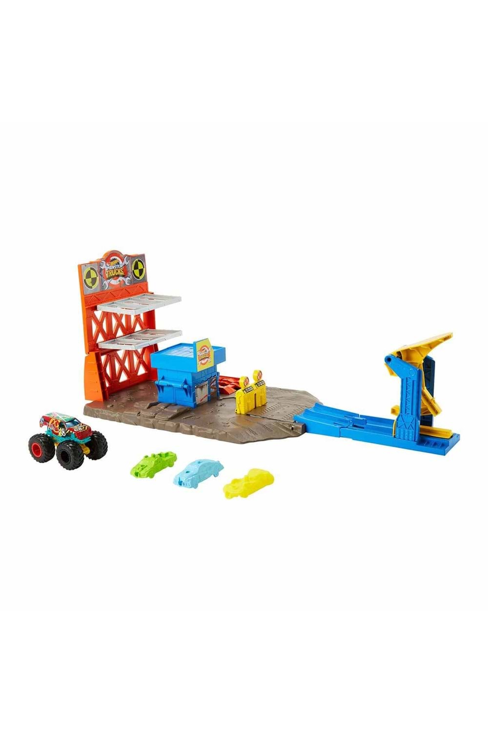 Hot Wheels Monster Trucks Patlama İstasyonu Oyun Seti HFB12