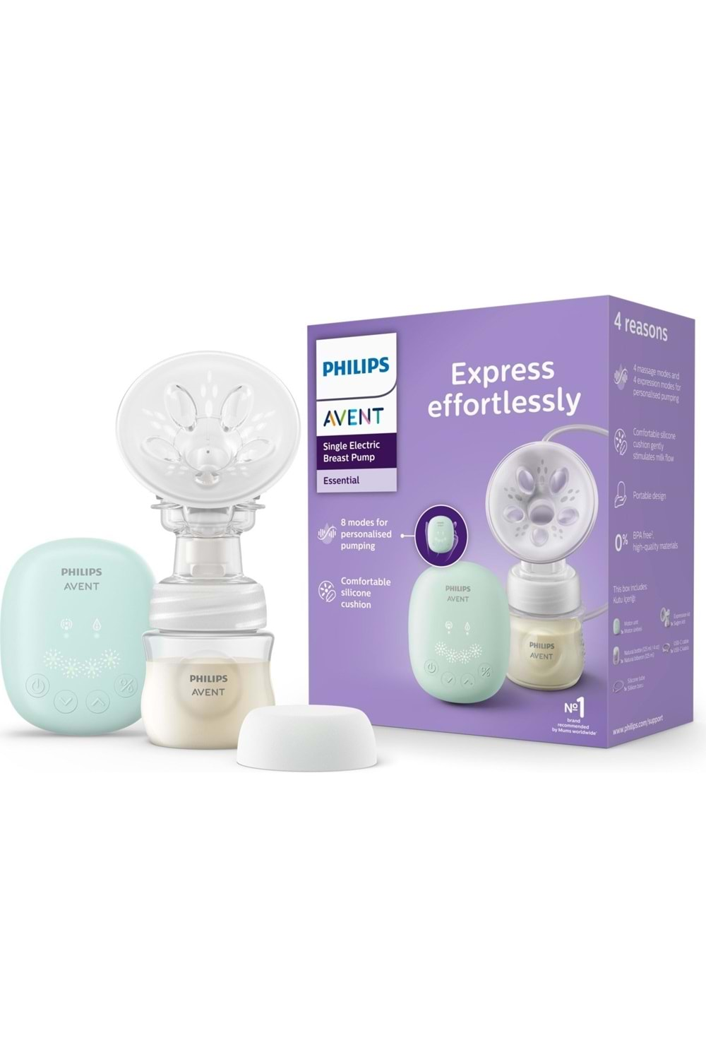 Philips Avent Essential Tekli Elektrikli Göğüs Pompası SCF323/11