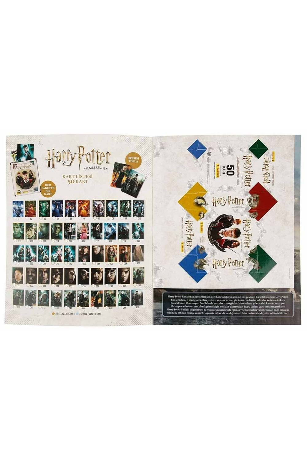 Harry Potter Saga Albüm Başlangıç Paketi