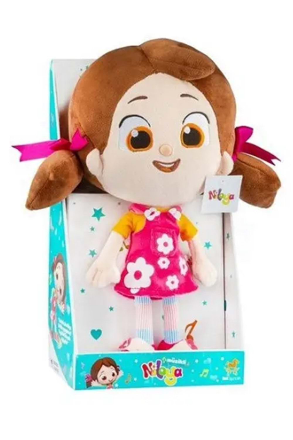 Niloya Müzikli Peluş Bebek 55105