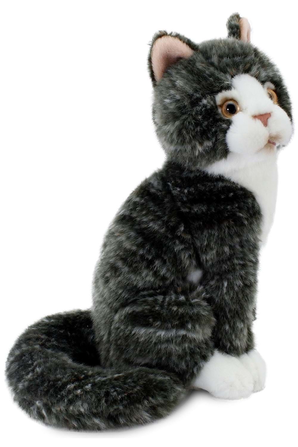 Animals of the World Gri Kedi Peluş 22 cm 20888