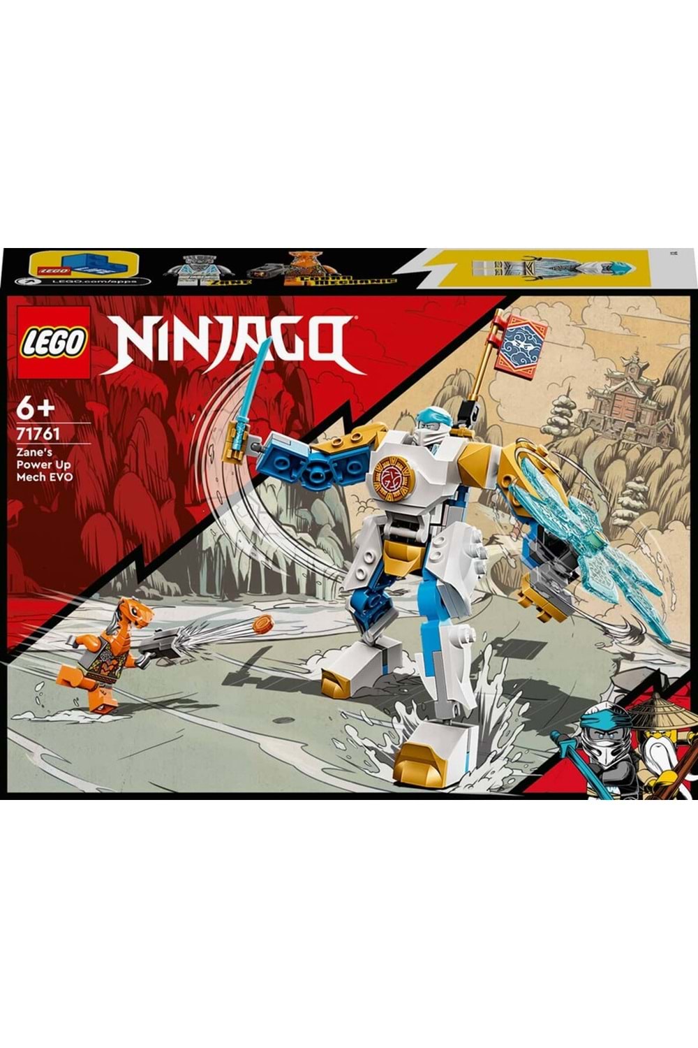 Lego Ninjago Zane in Güçlendirici Robotu Evo 71761