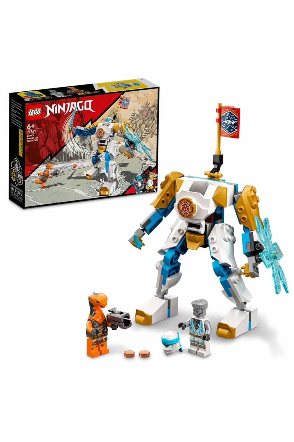 Lego Ninjago Zane in Güçlendirici Robotu Evo 71761