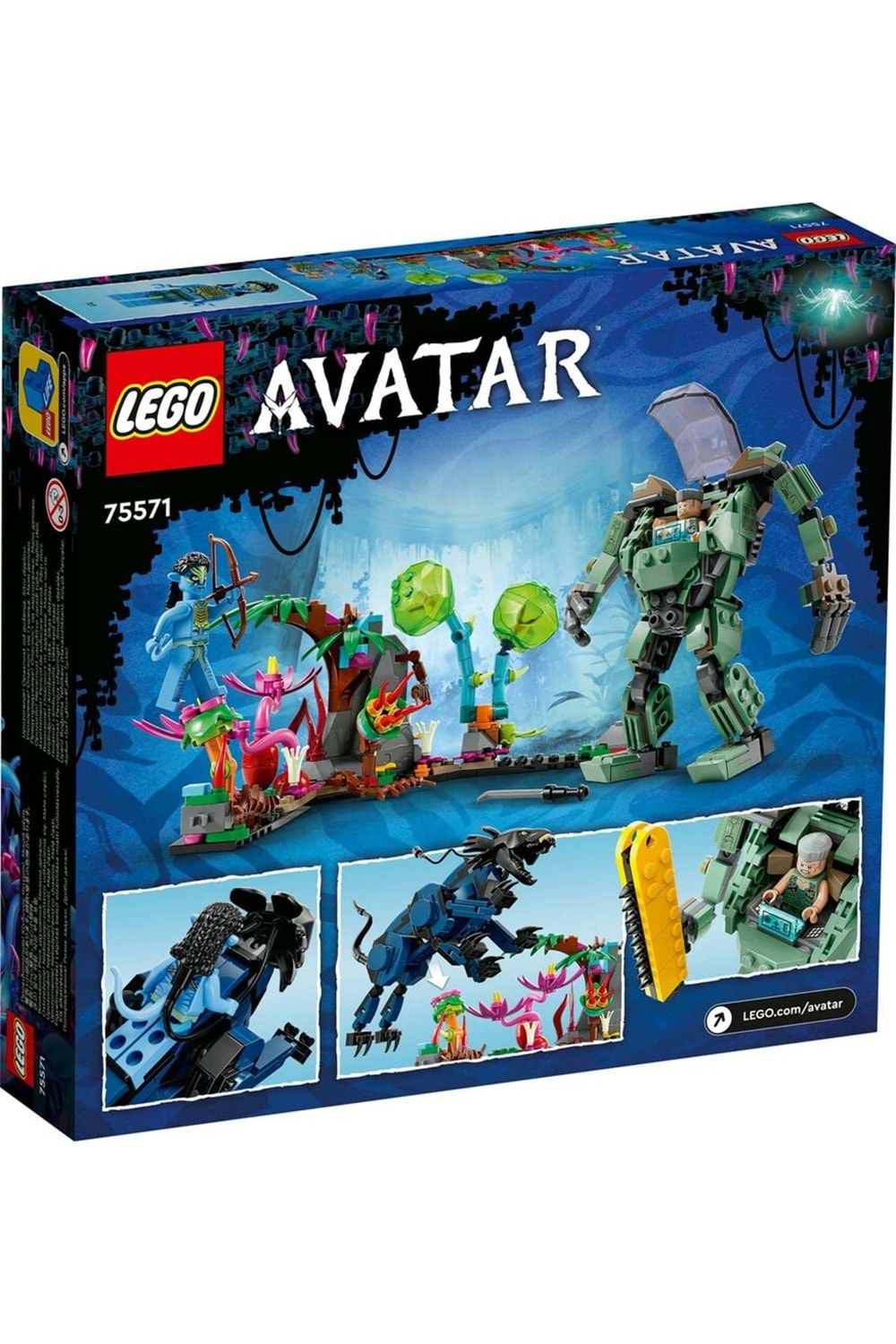 Lego Avatar Neytiri ve Thanator Quaritch e Karşı 75571