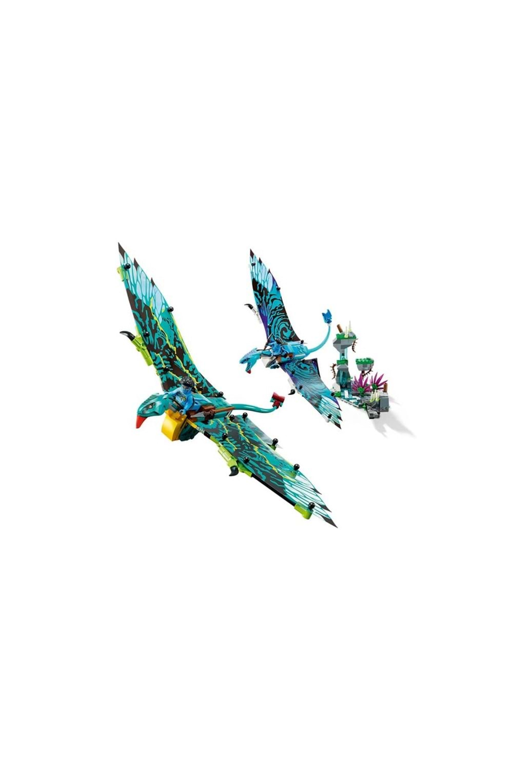 Lego Avatar Jake ve Neytiri nin İlk Banshee Uçuşu 75572