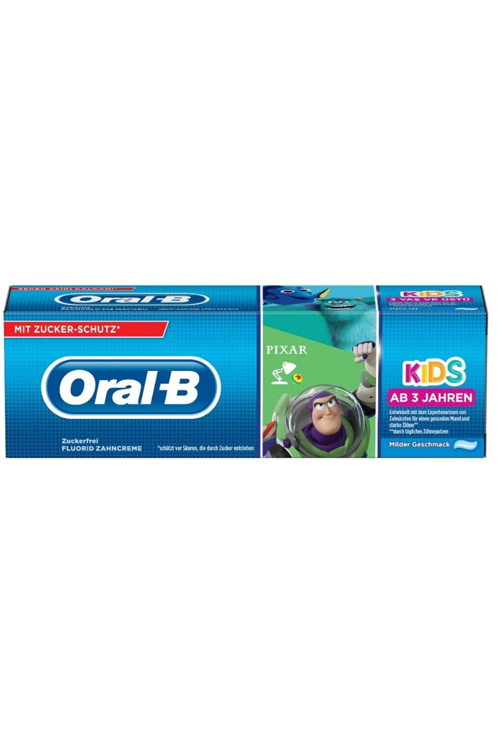 Oral B Çocuk Diş Macunu Stages Pixar 75 ml