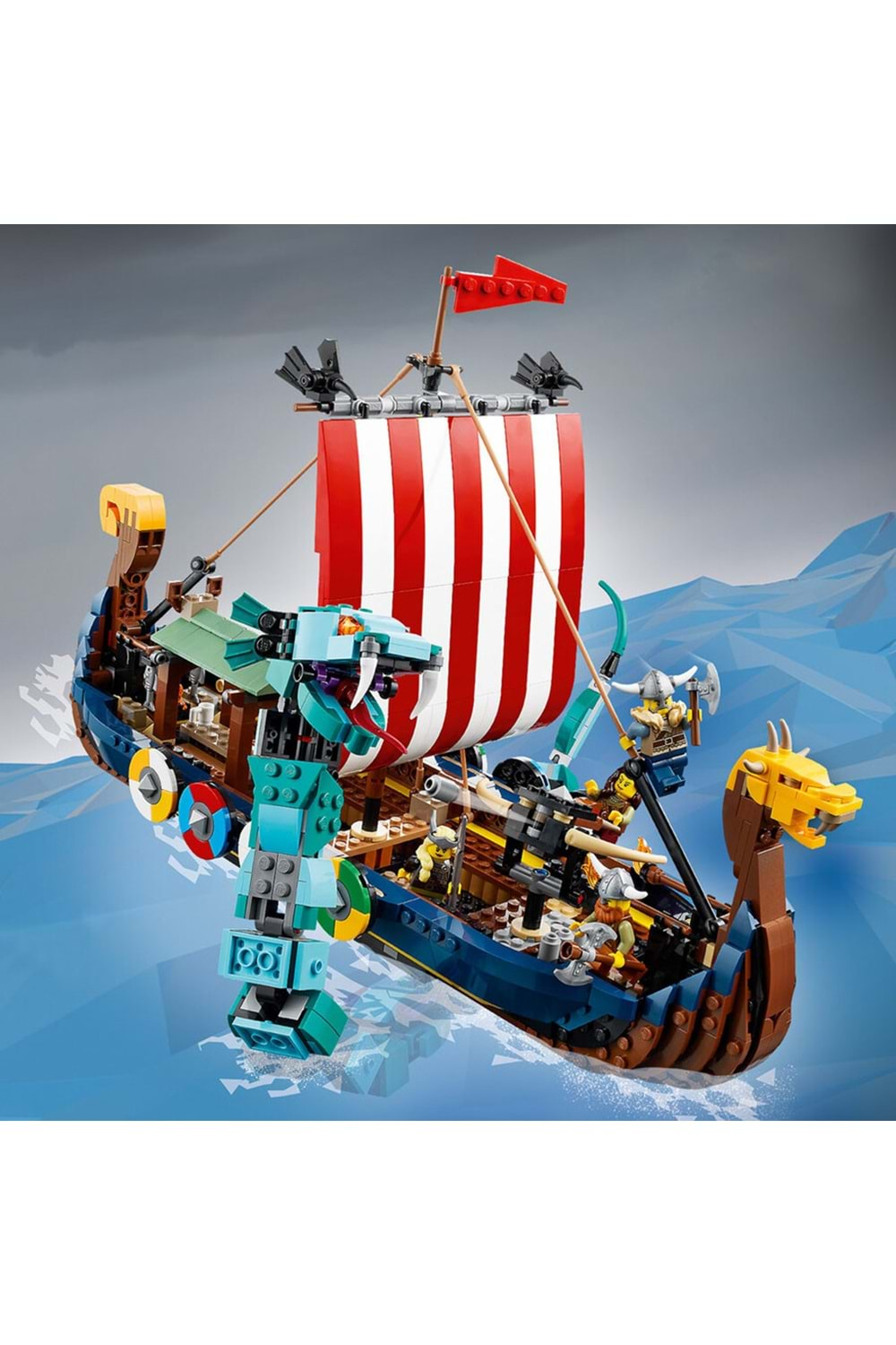 Lego Creator Viking Gemisi ve Midgard Yılanı 31132