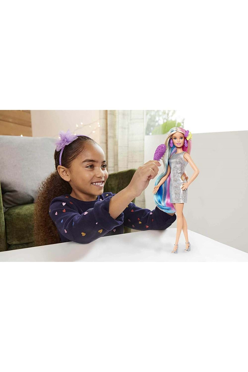 Barbie Sonsuz Saç Eğlencesi Bebek GHN04