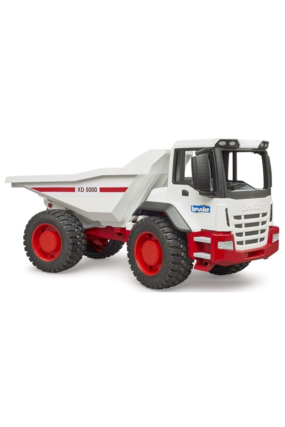 Bruder Damperli Kamyon Kırmızı Beyaz 03415