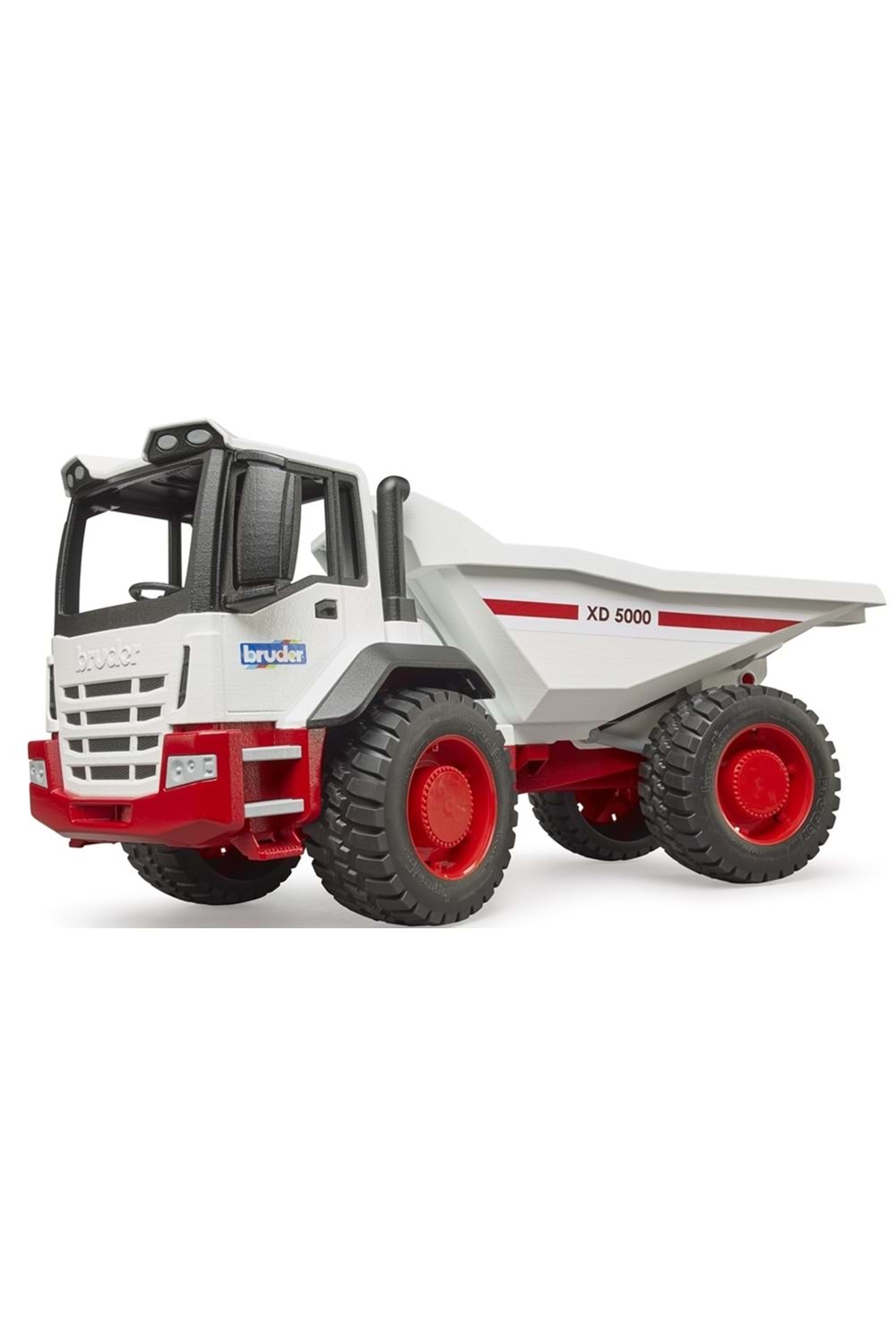 Bruder Damperli Kamyon Kırmızı Beyaz 03415