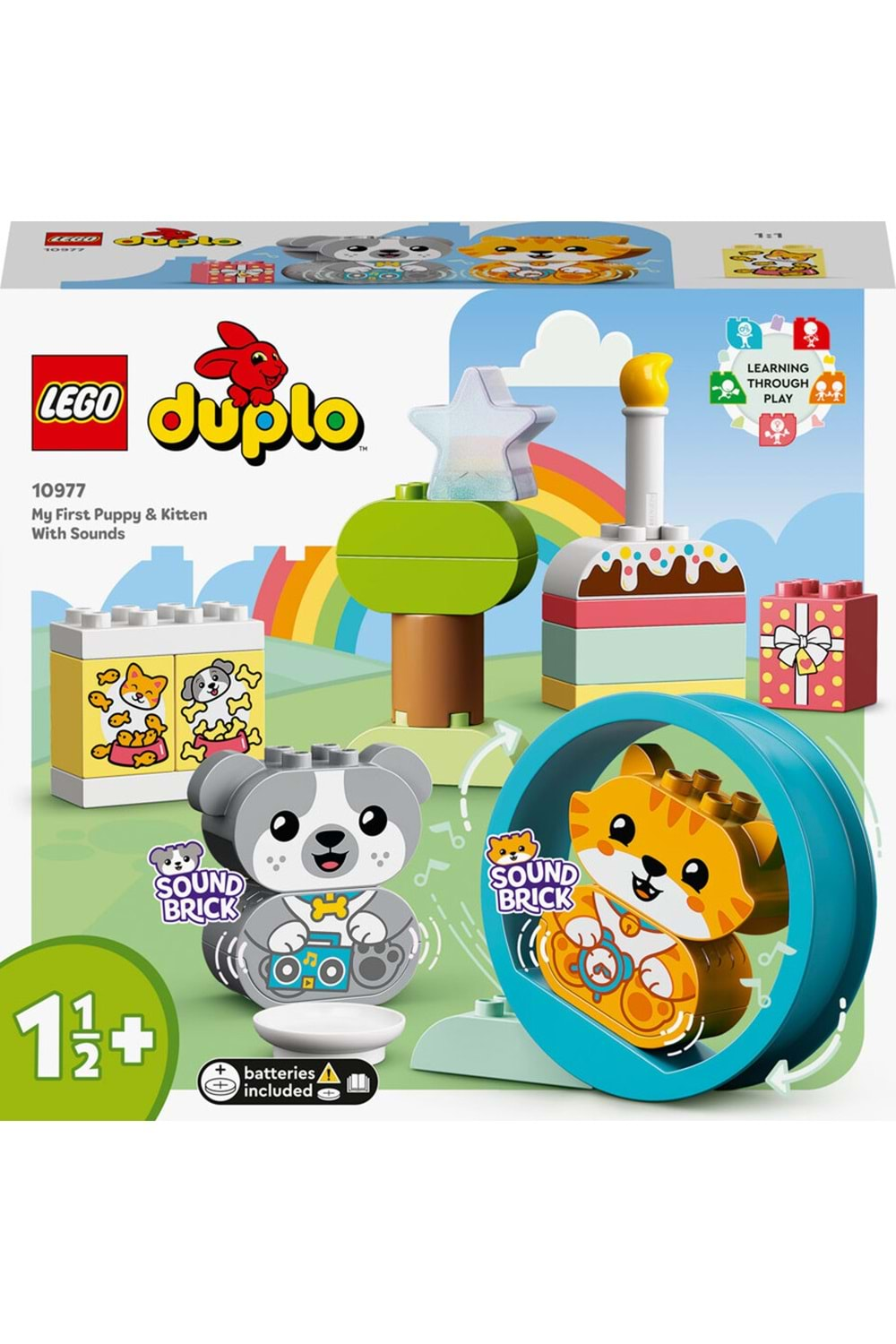 Lego Duplo Sesli İlk Yavru Köpeğim ve Yavru Kedim 10977