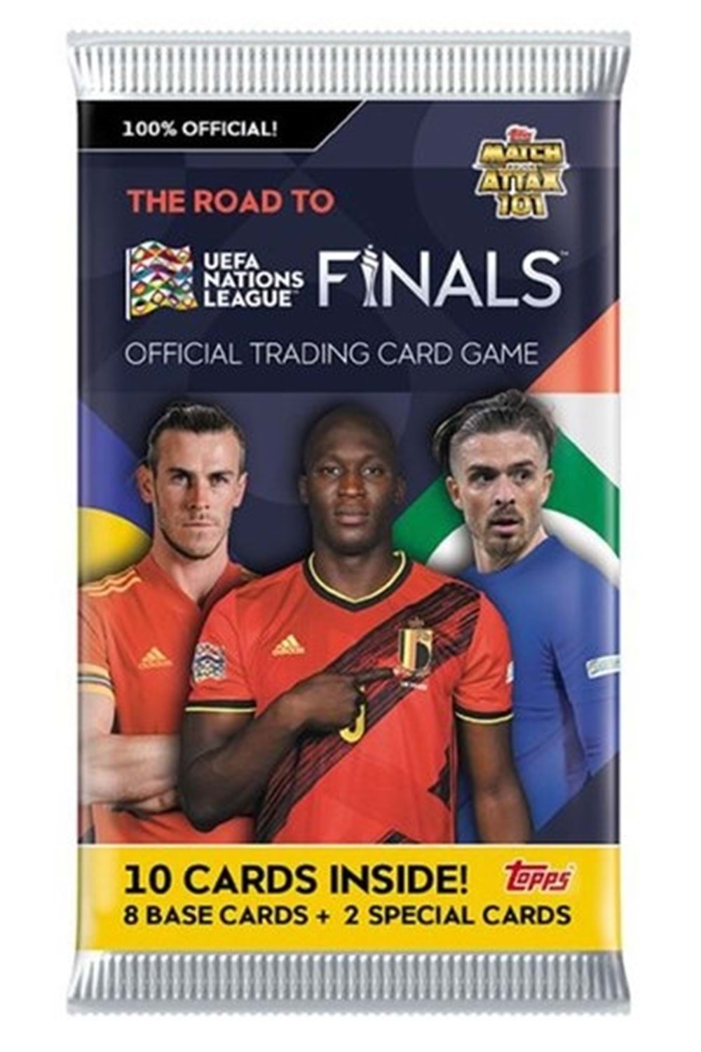 Topps UEFA 2022 Uluslar Ligi Final Yolu Match Attax Futbolcu Kartları