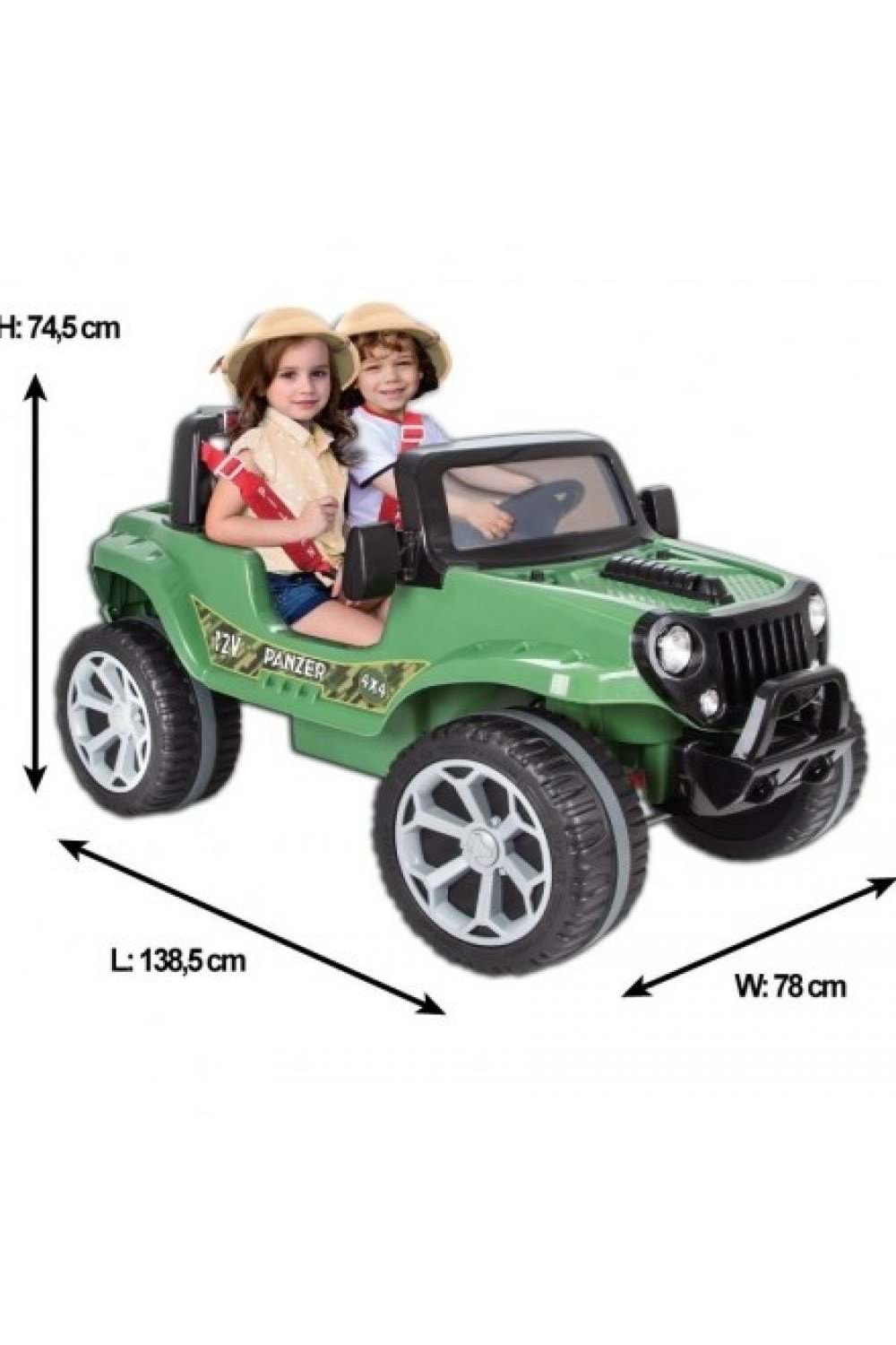 Pilsan Panzer 4x4 Çift Kişilik Akülü Araba 05 273