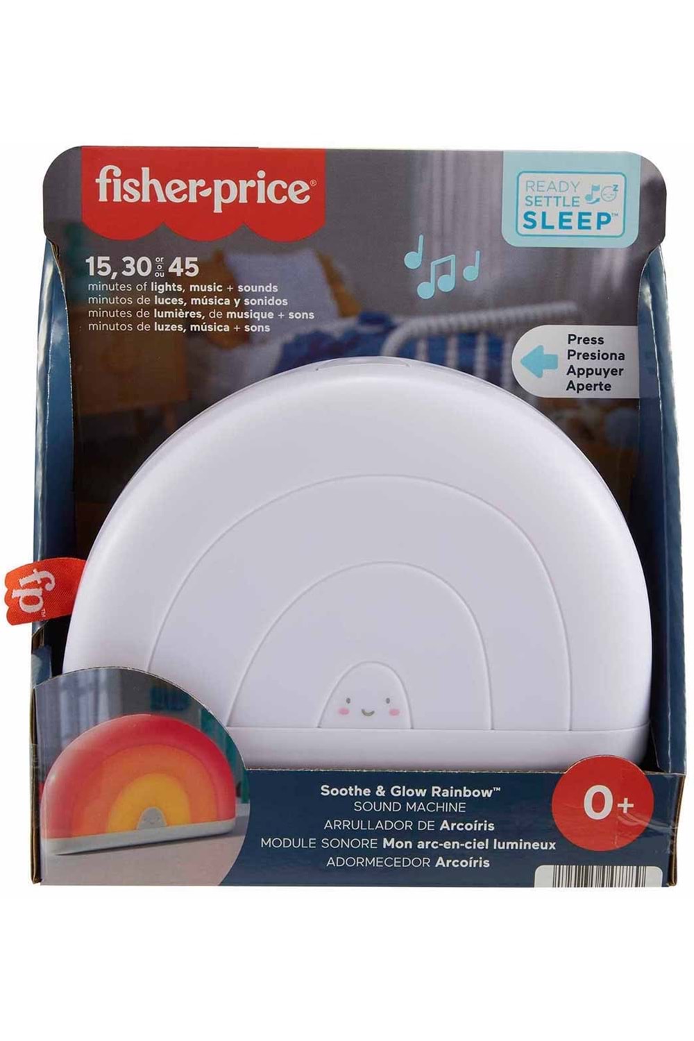 Fisher Price Gökkuşağı Müzikli Uyku Yardımcısı HGB91