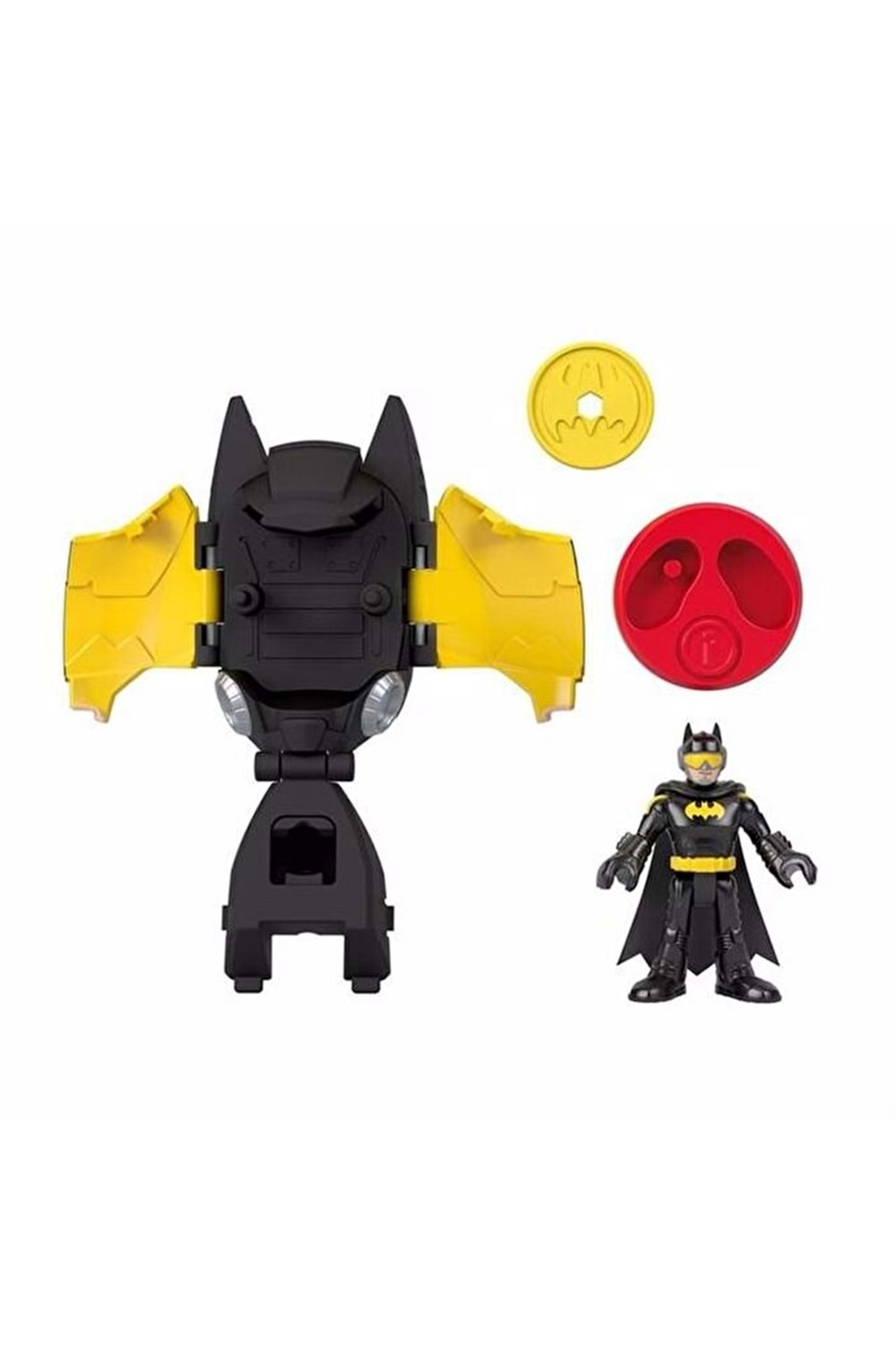 Imaginext Dc Super Friends Head Shifters Batman Sarı HGX93