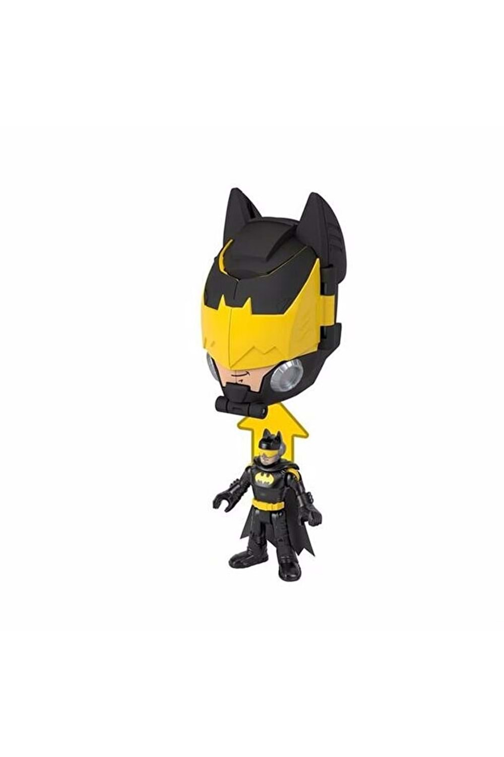 Imaginext Dc Super Friends Head Shifters Batman Sarı HGX93