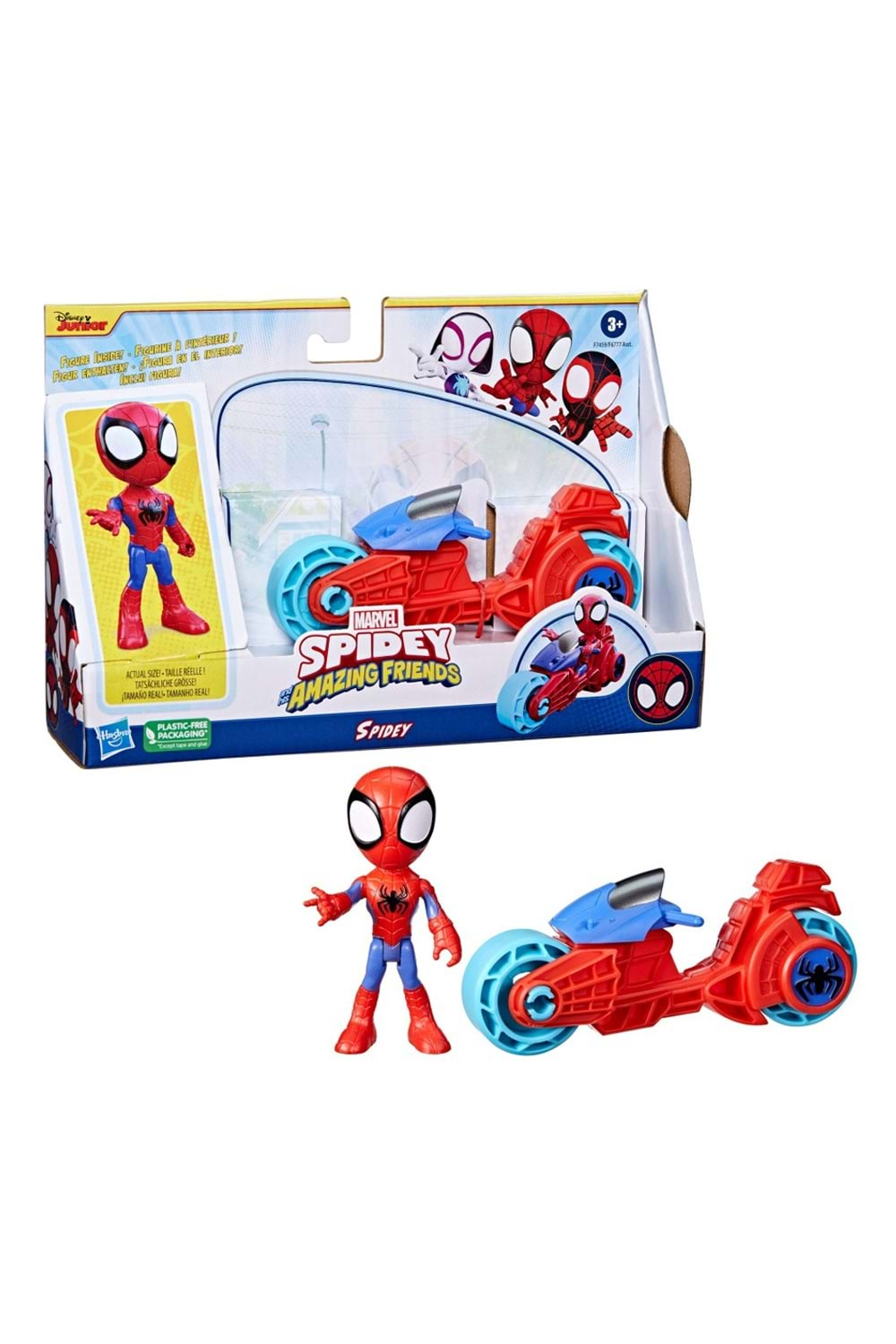 Spider And His Amazing Friends Motorsiklet Ve Spidey F7459