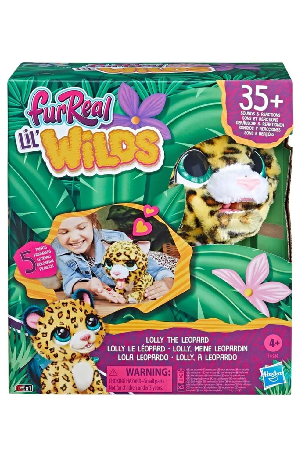 Fur Real Minik Vahşi Dostum Leopar Lolly F4394