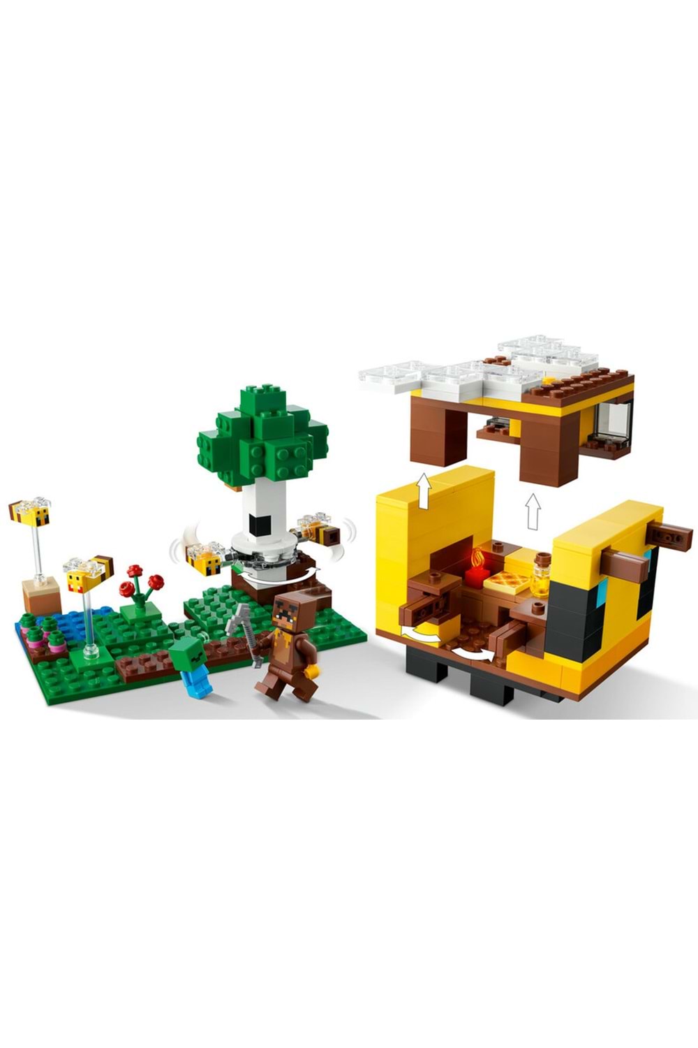 Lego Minecraft Arı Evi 21241