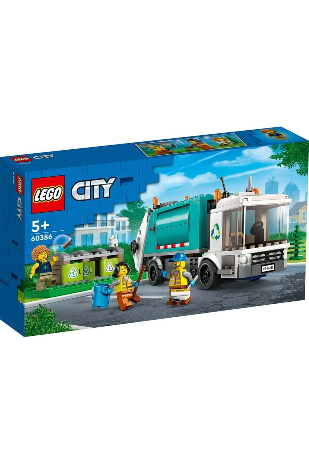 Lego City Geri Dönüşüm Kamyonu 60386