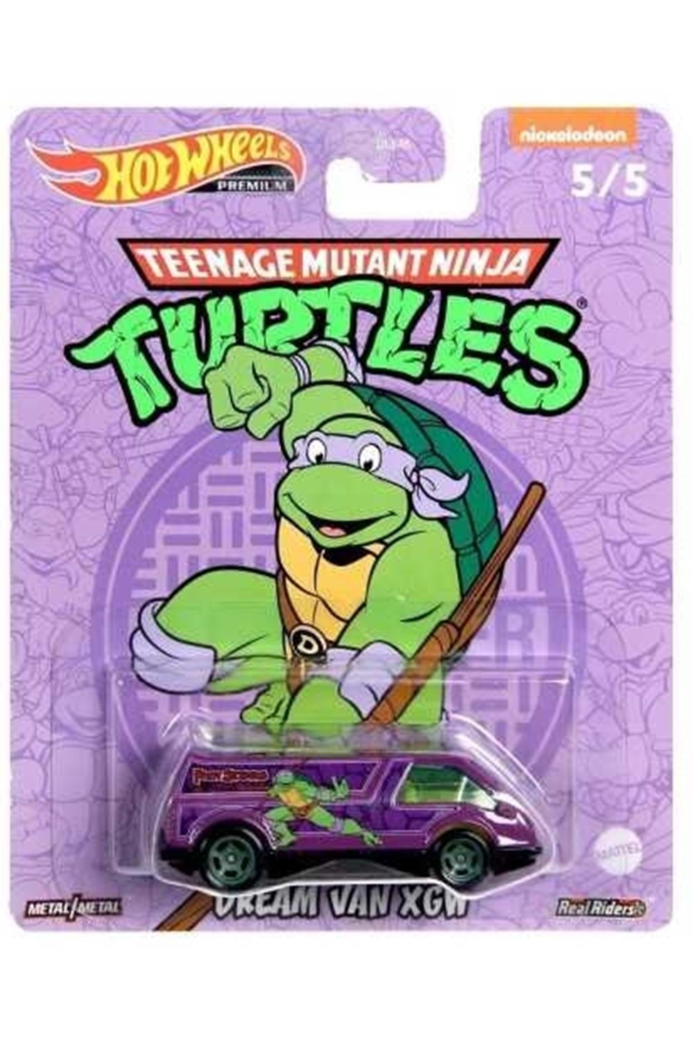 Hot Wheels Ninja Turtles Premium Dream Van XGW HCN93