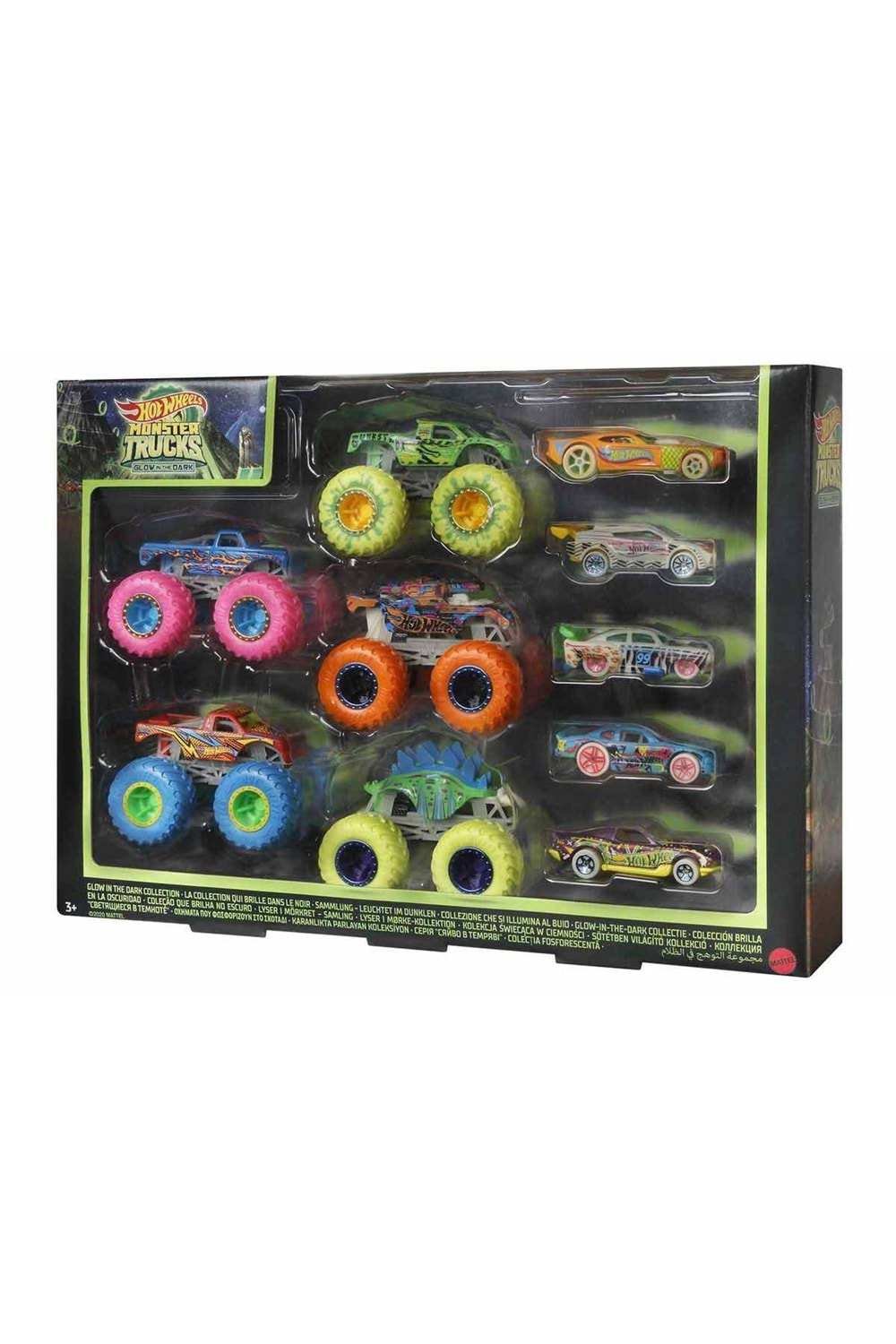 Hot Wheels Monster Trucks Karanlıkta Parlayan Araçlar HCB57