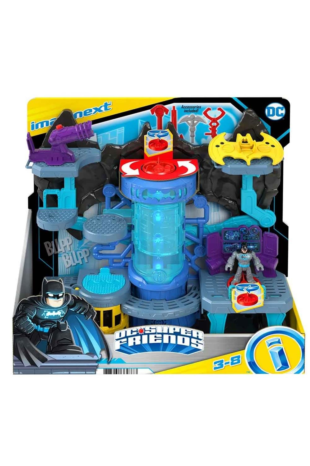 Imaginext DC Super Friends Bat Tech Batcave Oyun Seti GYV24