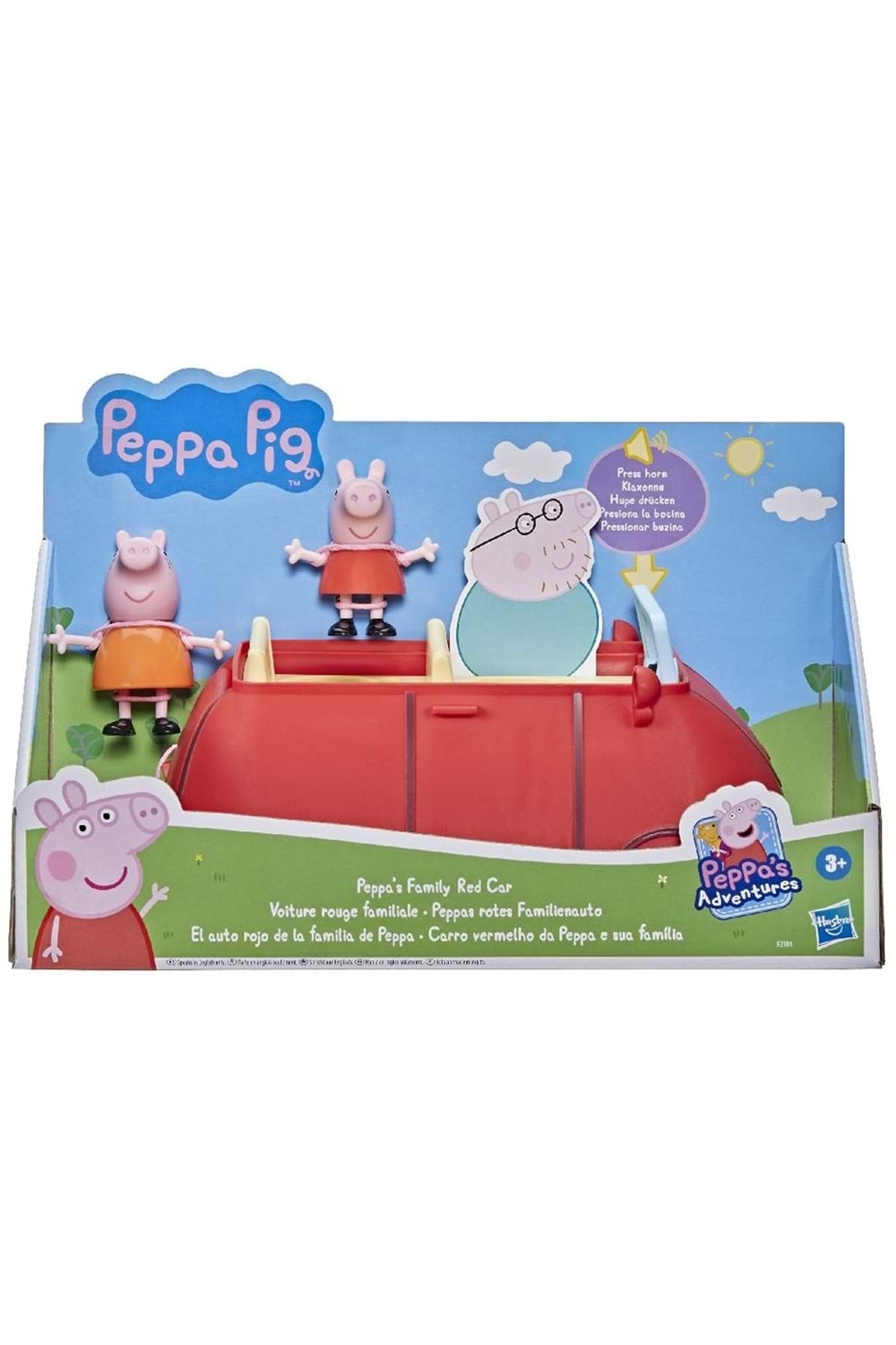 Peppa Pig Kırmızı Aile Aracı F2184