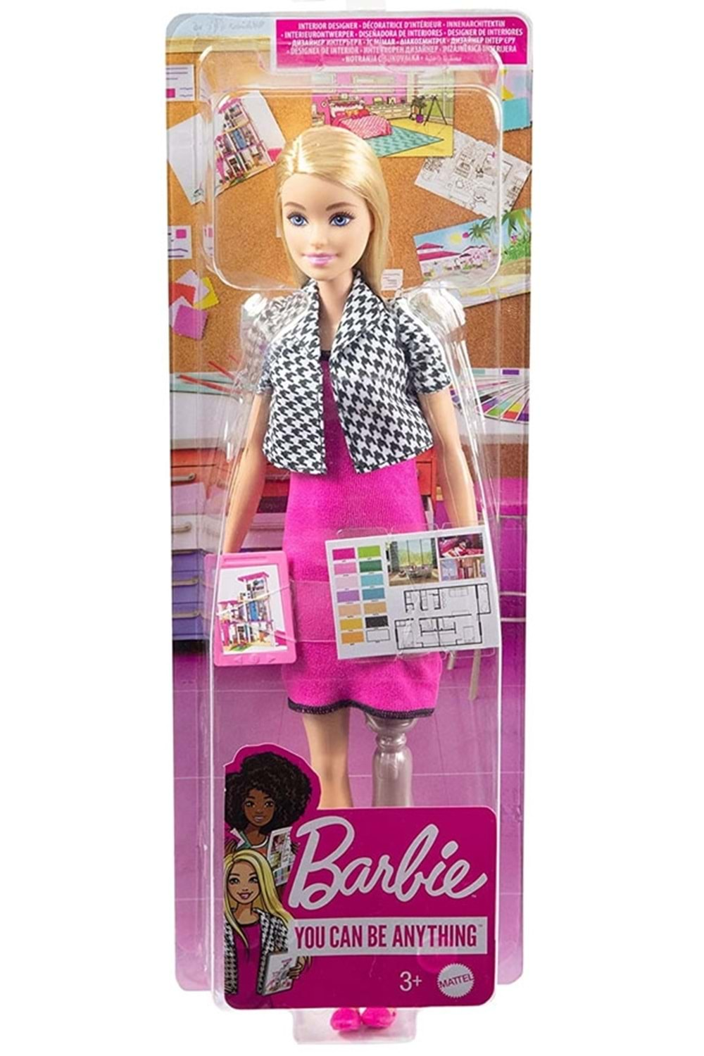 Barbie İç Mimar Bebek HCN12