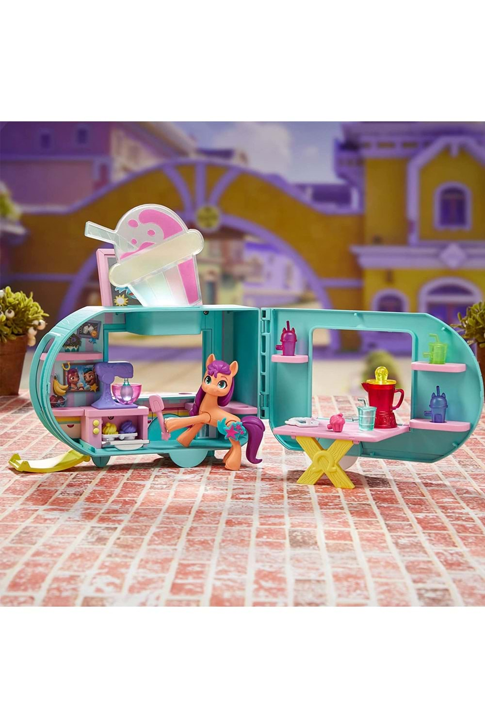 My Little Pony Sunny Starscout Smoothie Arabası F6339