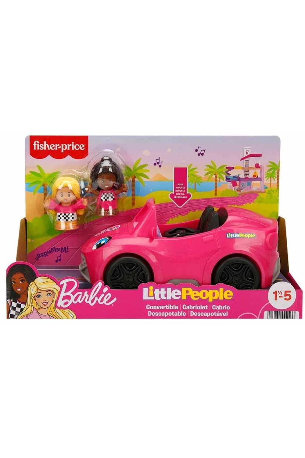Little People Barbie Arabası HJN53