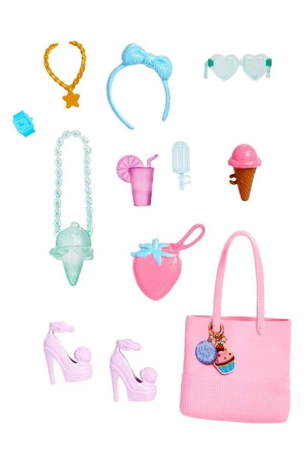 Barbie Moda Aksesuarları Summer HJT28